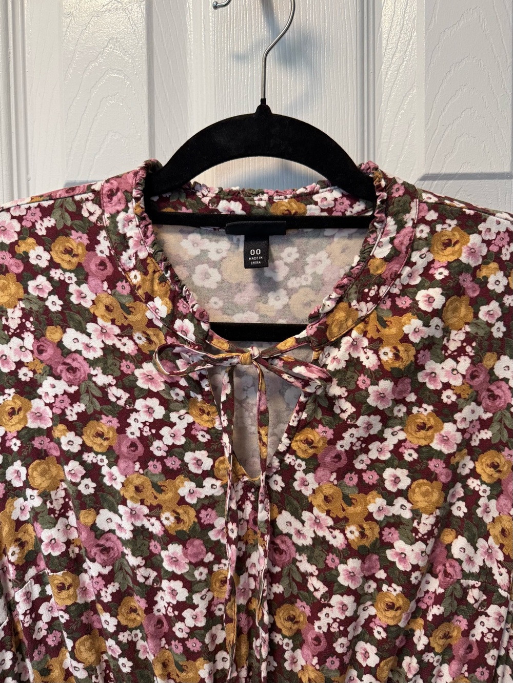 torrid 00 Floral Boho Dress Rose Mustard Olive Green Cottagecore Feminine Flowy
